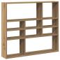 Preview: Wandregal Artisan-Eiche 90x16x78 cm Holzwerkstoff