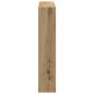 Preview: Wandregal Artisan-Eiche 90x16x78 cm Holzwerkstoff