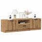 Preview: ARDEBO.de - TV-Schrank Artisan-Eiche 140x35x40 cm Holzwerkstoff