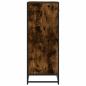 Preview: Schuhregal Räuchereiche 48x38x97,5 cm Holzwerkstoff