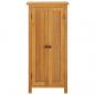 Preview: Schrank 50x22x110 cm Massivholz Eiche