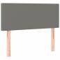 Preview: Boxspringbett mit Matratze Dunkelgrau 90x200 cm Stoff