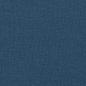 Preview: Boxspringbett mit Matratze Blau 140x200 cm Stoff