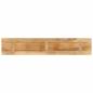 Preview: Tischplatte 140x40x3,8 cm Rechteckig Raues Massivholz Mango