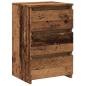 Preview: Nachttisch Altholz-Optik 40x35x62,5 cm Holzwerkstoff