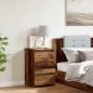 Preview: Nachttisch Altholz-Optik 40x35x62,5 cm Holzwerkstoff