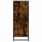 Preview: Schuhregal Räuchereiche 48x38x97,5 cm Holzwerkstoff