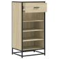 Preview: Schuhregal Sonoma-Eiche 48x38x97,5 cm Holzwerkstoff