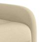 Preview: Relaxsessel mit Aufstehhilfe Creme Stoff