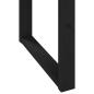 Preview: Esstisch NOAIN U-Form-Beine 160x90x75 cm Massivholz Kiefer