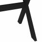 Preview: Esstisch NOAIN X-Form-Beine 180x90x75 cm Massivholz Kiefer