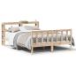 Preview: Massivholzbett ohne Matratze 120x190 cm Kiefernholz