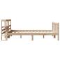 Preview: Massivholzbett ohne Matratze 120x190 cm Kiefernholz