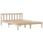 Preview: Massivholzbett ohne Matratze 120x190 cm Kiefernholz