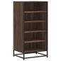 Preview: Schuhregal Braun Eichen-Optik 48x38x97,5 cm Holzwerkstoff