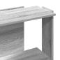 Preview: Bücherregal 3 Böden Grau Sonoma 60x30x80 cm Holzwerkstoff