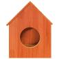 Preview: Katzenhaus Wachsbraun 41x50x50 cm Massivholz Kiefer