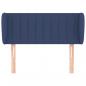 Preview: Kopfteil mit Ohren Blau 83x23x78/88 cm Stoff