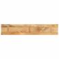 Preview: ARDEBO.de - Tischplatte 180x30x2,5 cm Rechteckig Massivholz Mango