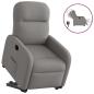 Preview: ARDEBO.de - Relaxsessel mit Aufstehhilfe Elektrisch Taupe Stoff
