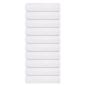 Preview: ARDEBO.de - Duschtücher 10 Stk. Weiß 70x140 cm 360 g/m² 100% Baumwolle