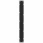 Preview: Couchtischbeine Schwarz 2 Stk. 70x(72-73) cm Stahl