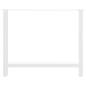 Preview: Couchtischbeine Weiß 2 Stk. 90x(72-73) cm Stahl