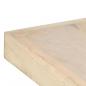 Preview: Esstisch 180 x 90 x 76 cm Massives Gebleichtes Mangoholz