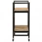 Preview: Küchenwagen 87x36x81 cm Mango Massivholz