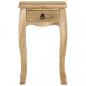 Preview: Nachttisch 28x28x46 cm Massivholz Mango