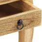 Preview: Nachttisch 28x28x46 cm Massivholz Mango