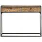Preview: Konsolentisch 100x35x75 cm Mango Massivholz