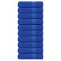 Preview: ARDEBO.de - Duschtücher 10 Stk. Blau 70x140 cm 360 g/m² 100% Baumwolle