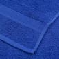 Preview: Duschtücher 10 Stk. Blau 70x140 cm 360 g/m² 100% Baumwolle