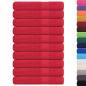 Preview: Handtücher 10 Stk. Rot 100x200 cm 360 g/m² 100% Baumwolle