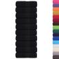 Preview: Gästetücher 10 Stk. Schwarz 30x50 cm 360 g/m² 100% Baumwolle