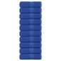 Preview: Gästetücher 10 Stk. Blau 30x50 cm 360 g/m² 100% Baumwolle