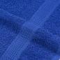 Preview: Duschtücher 4 Stk. Blau 70x140 cm 360 g/m² 100% Baumwolle