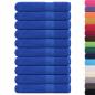 Preview: Saunatücher 10 Stk. Blau 80x200 cm 360 g/m² 100% Baumwolle