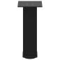 Preview: Couchtischbeine 4 Stk. Schwarz 42-44 cm Stahl