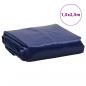 Preview: Abdeckplane Blau 1,5x2,5 m 650 g/m²