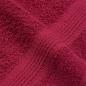 Preview: Gästetücher 4 Stk. Bordeauxrot 30x50 cm 360 g/m² 100% Baumwolle