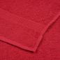 Preview: Duschtücher 10 Stk. Rot 70x140 cm 360 g/m² 100% Baumwolle