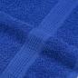 Preview: Handtücher 10 Stk. Blau 100x200 cm 360 g/m² 100% Baumwolle