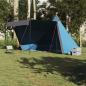 Preview: Tipi-Familienzelt 6 Personen Blau Wasserdicht