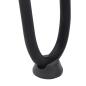 Preview: Haarnadelbeine 4 Stk. Schwarz 30 cm Massivstahl