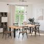 Preview: Couchtischbeine 4 Stk. Schwarz 72-74 cm Stahl