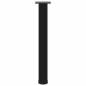 Preview: Couchtischbeine 4 Stk. Schwarz 72-74 cm Stahl