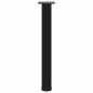 Preview: Couchtischbeine 4 Stk. Schwarz 72-74 cm Stahl