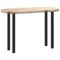 Preview: Couchtischbeine 4 Stk. Schwarz 72-74 cm Stahl